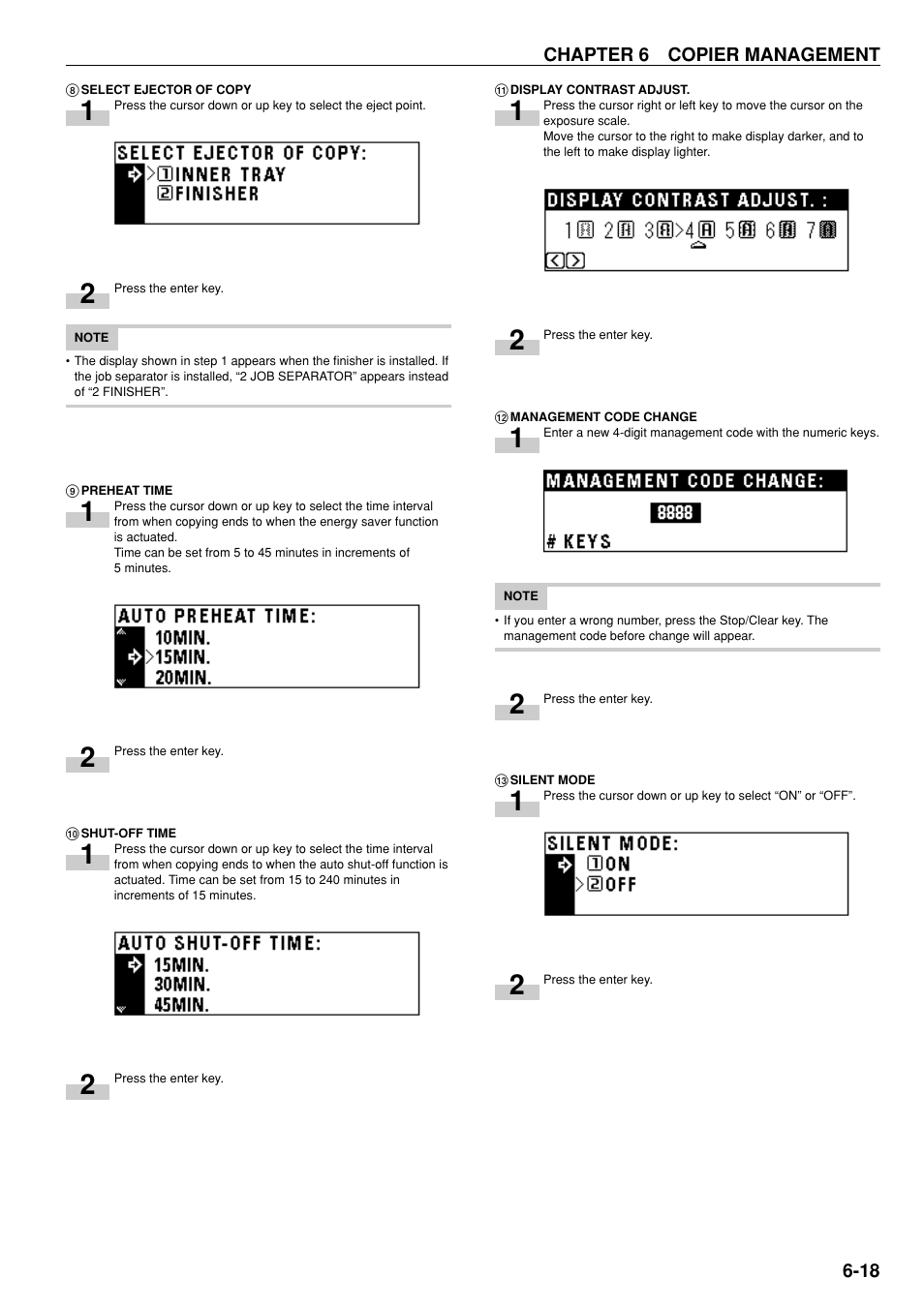 TA Triumph-Adler DC 2020 User Manual | Page 54 / 73