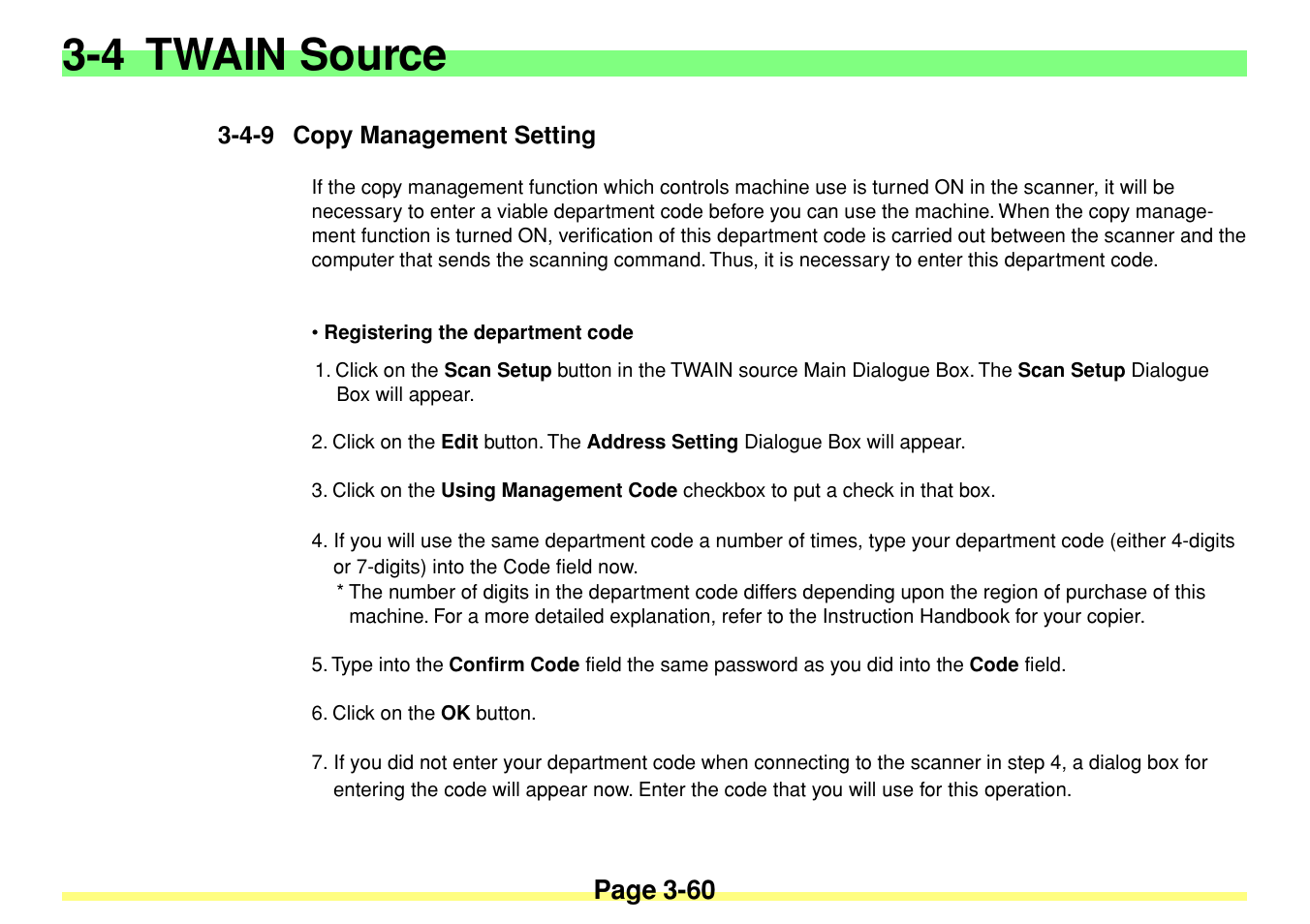 4-9 copy management setting, 4-9 copy management setting -60, 4 twain source | Page 3-60 | TA Triumph-Adler DC 2020 User Manual | Page 103 / 113