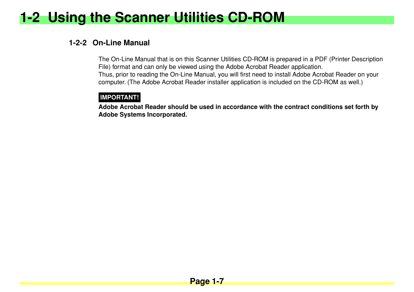2-2 on-line manual, 2-2 on-line manual -7, 2 using the scanner utilities cd-rom | TA Triumph-Adler DC 2020 User Manual | Page 18 / 113