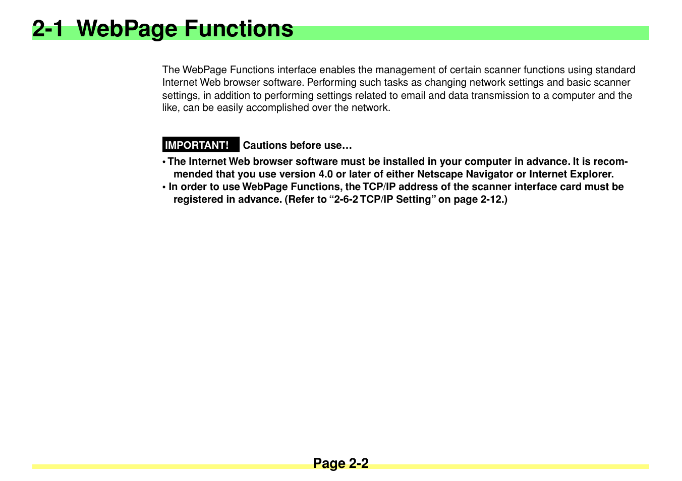 9 delivery setting -20, 9-1 basic setting -20, 1 webpage functions | TA Triumph-Adler DC 2020 User Manual | Page 20 / 113