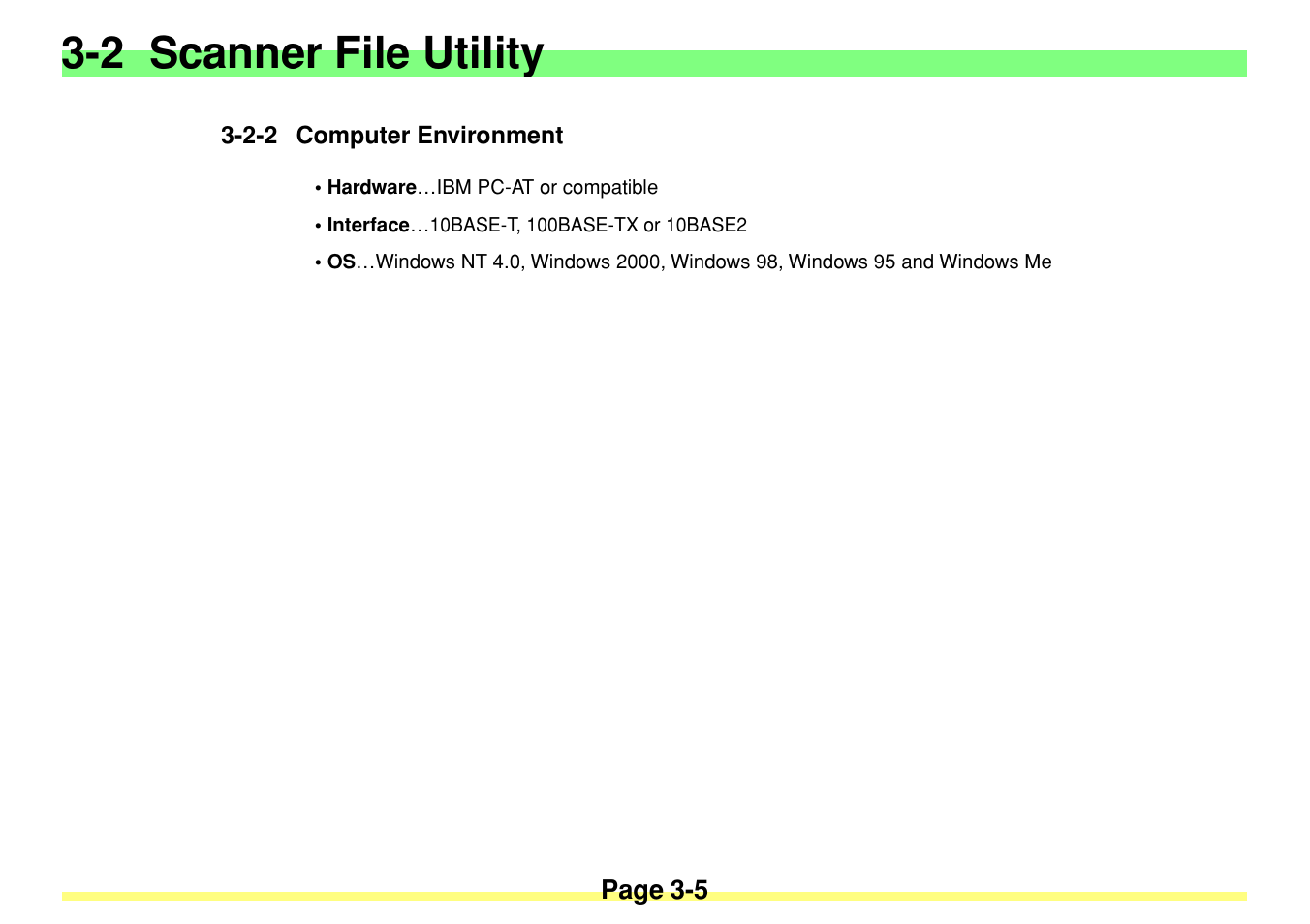 2-2 computer environment, 2-2 computer environment -5, 2 scanner file utility | TA Triumph-Adler DC 2020 User Manual | Page 48 / 113