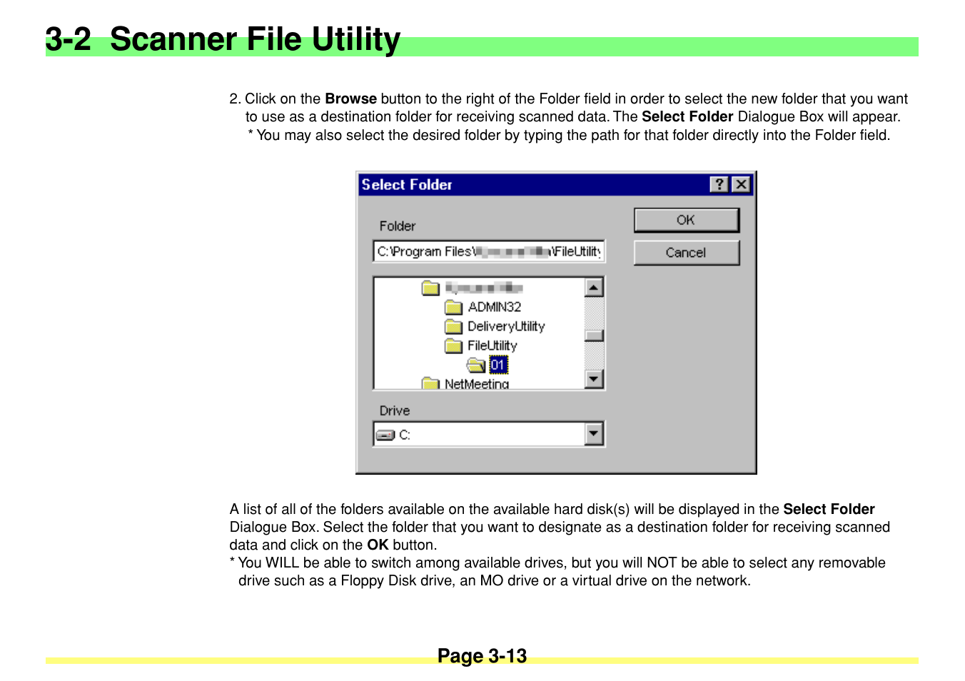 2 scanner file utility | TA Triumph-Adler DC 2020 User Manual | Page 56 / 113