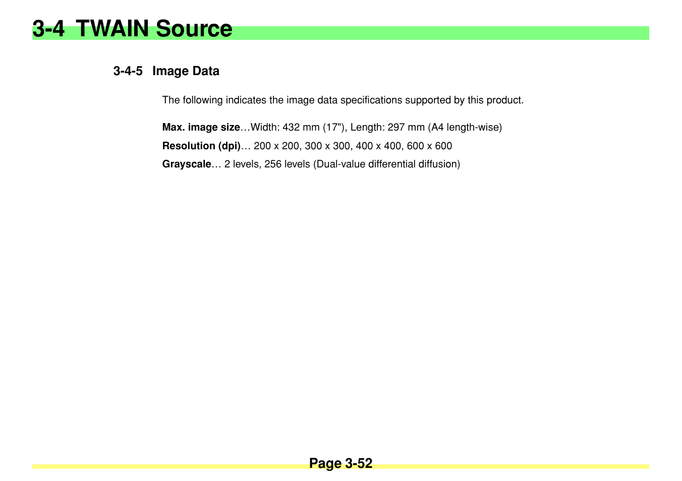 4-5 image data, 4-5 image data -52, 4 twain source | TA Triumph-Adler DC 2020 User Manual | Page 95 / 113