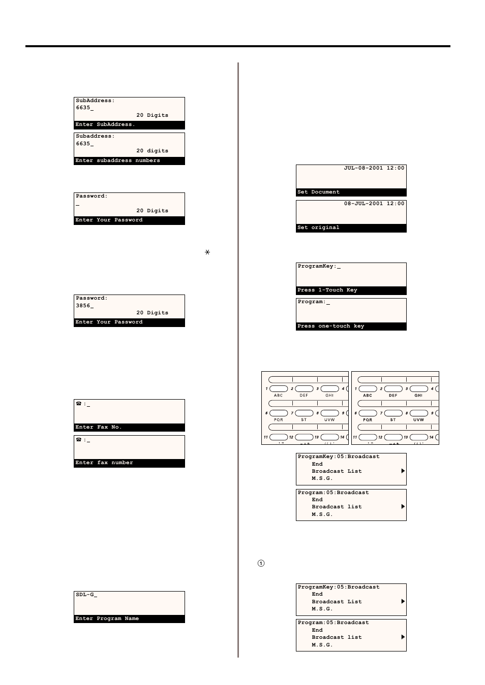 2) modifying and deleting | TA Triumph-Adler DC 2020 User Manual | Page 114 / 177
