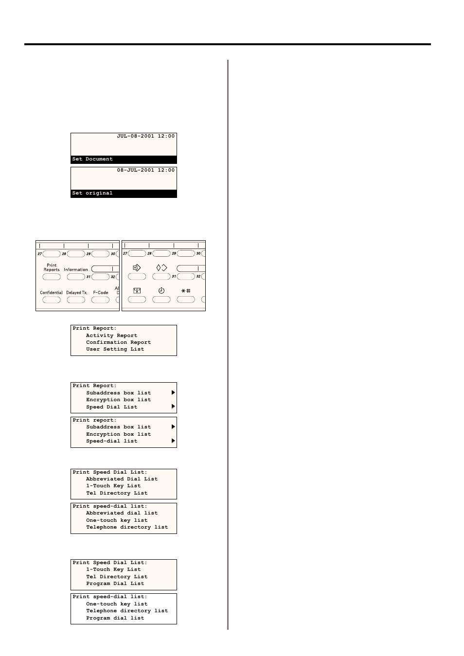 4) printing out a program dial list | TA Triumph-Adler DC 2020 User Manual | Page 116 / 177