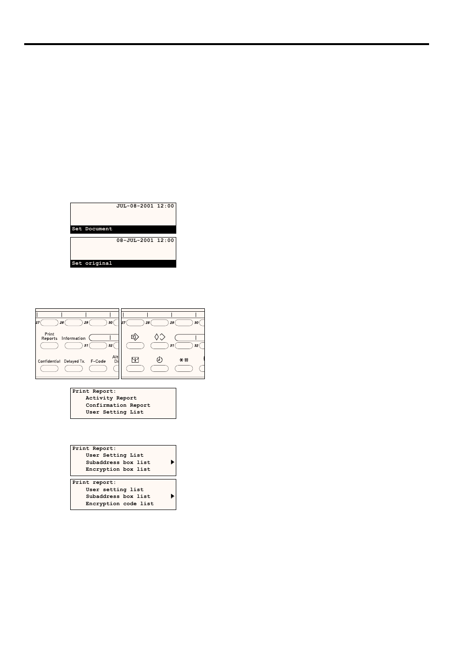 9) printing out an encryption box list | TA Triumph-Adler DC 2020 User Manual | Page 130 / 177