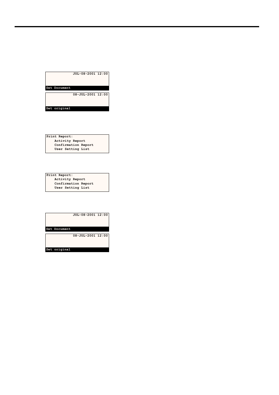 3) user setting list | TA Triumph-Adler DC 2020 User Manual | Page 140 / 177