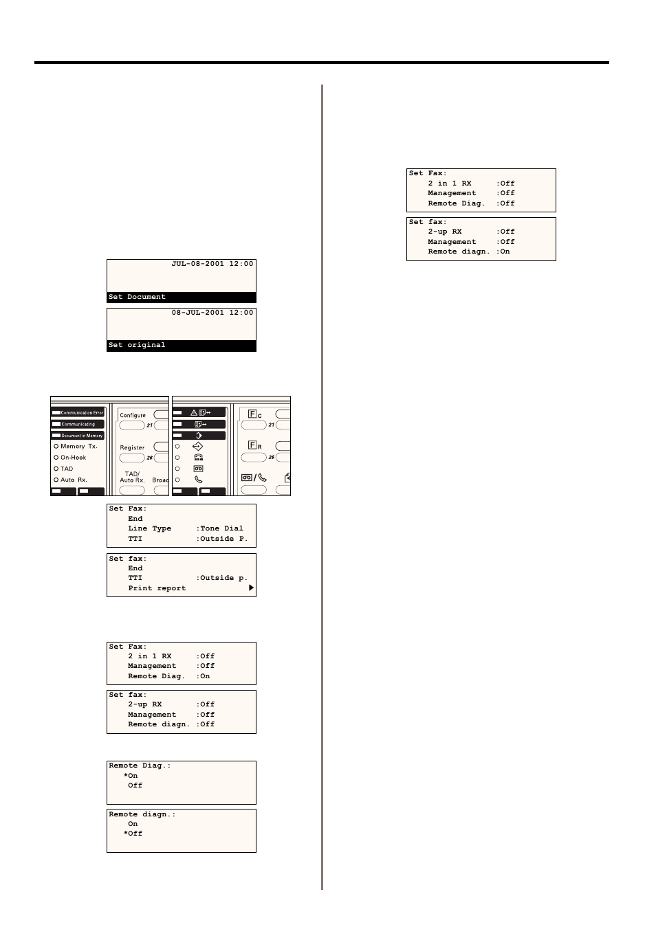 Turning remote diagnosis on/off | TA Triumph-Adler DC 2020 User Manual | Page 154 / 177