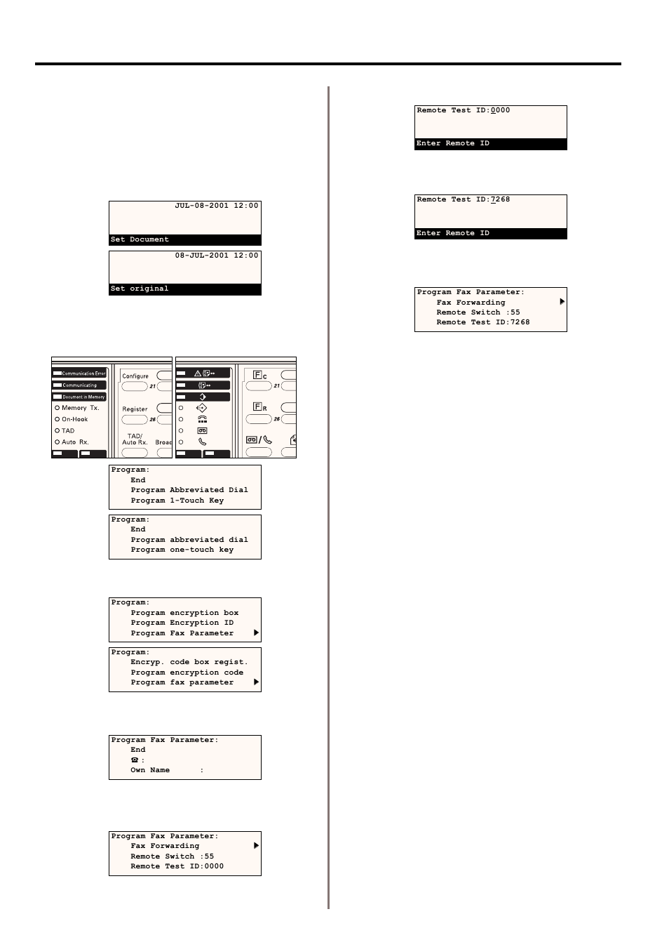 Registering the remote test id | TA Triumph-Adler DC 2020 User Manual | Page 156 / 177