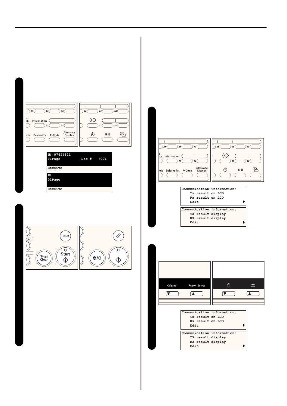 3) canceling a reception | TA Triumph-Adler DC 2020 User Manual | Page 36 / 177