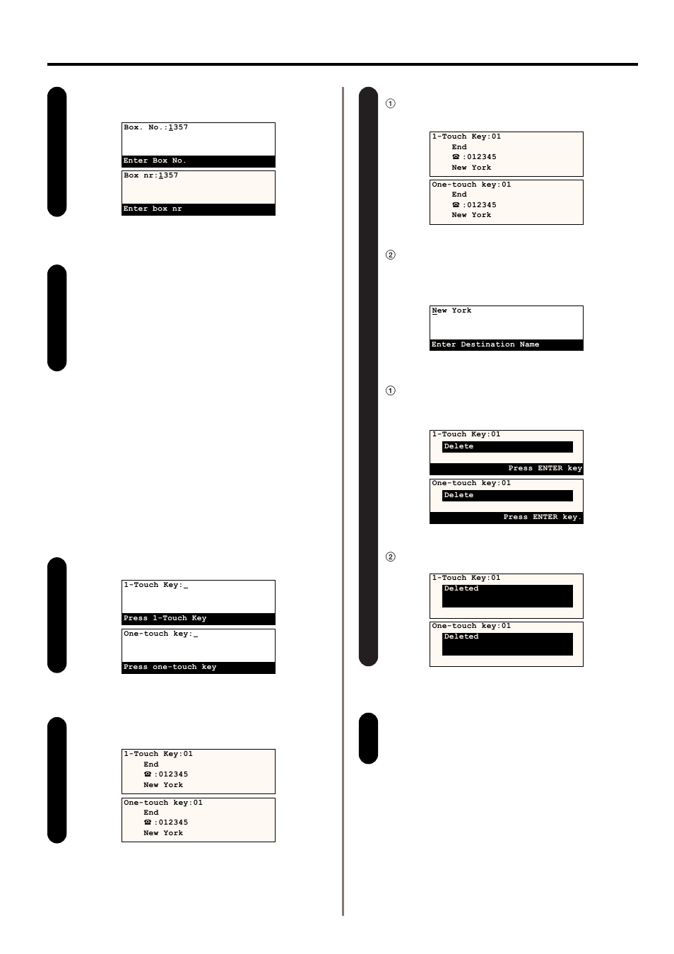 2) modifying and deleting | TA Triumph-Adler DC 2020 User Manual | Page 43 / 177
