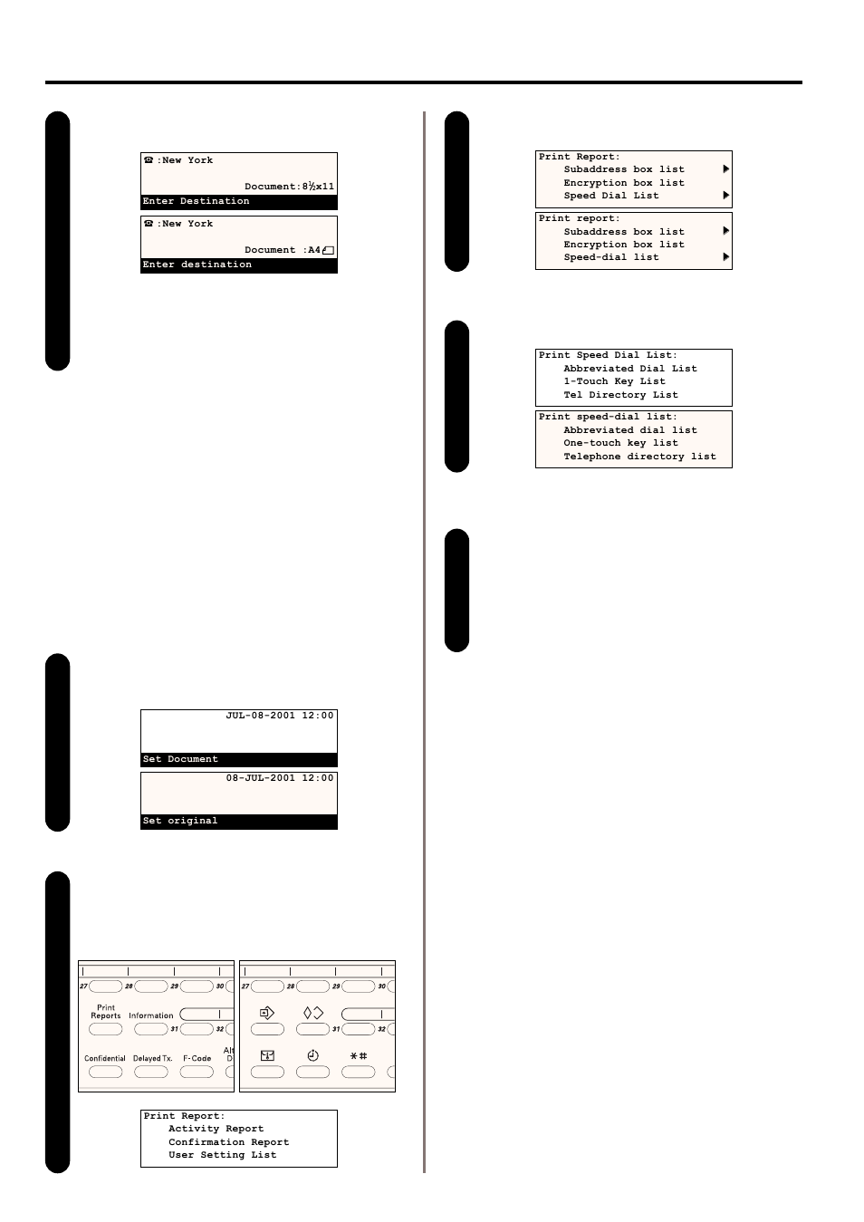 4) printing out an abbreviated dial list | TA Triumph-Adler DC 2020 User Manual | Page 50 / 177