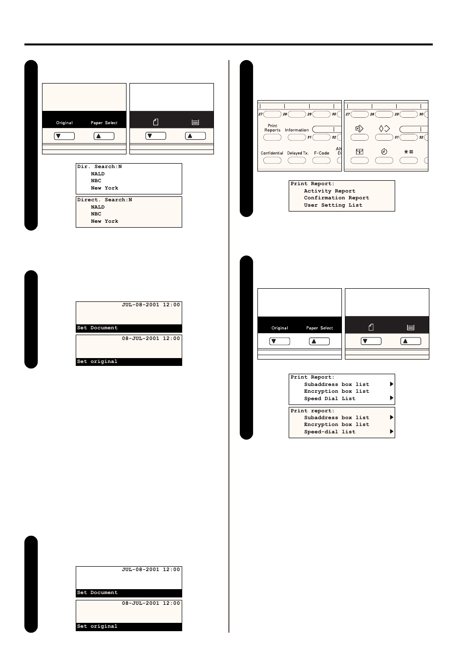 3) printing out a telephone directory list | TA Triumph-Adler DC 2020 User Manual | Page 52 / 177