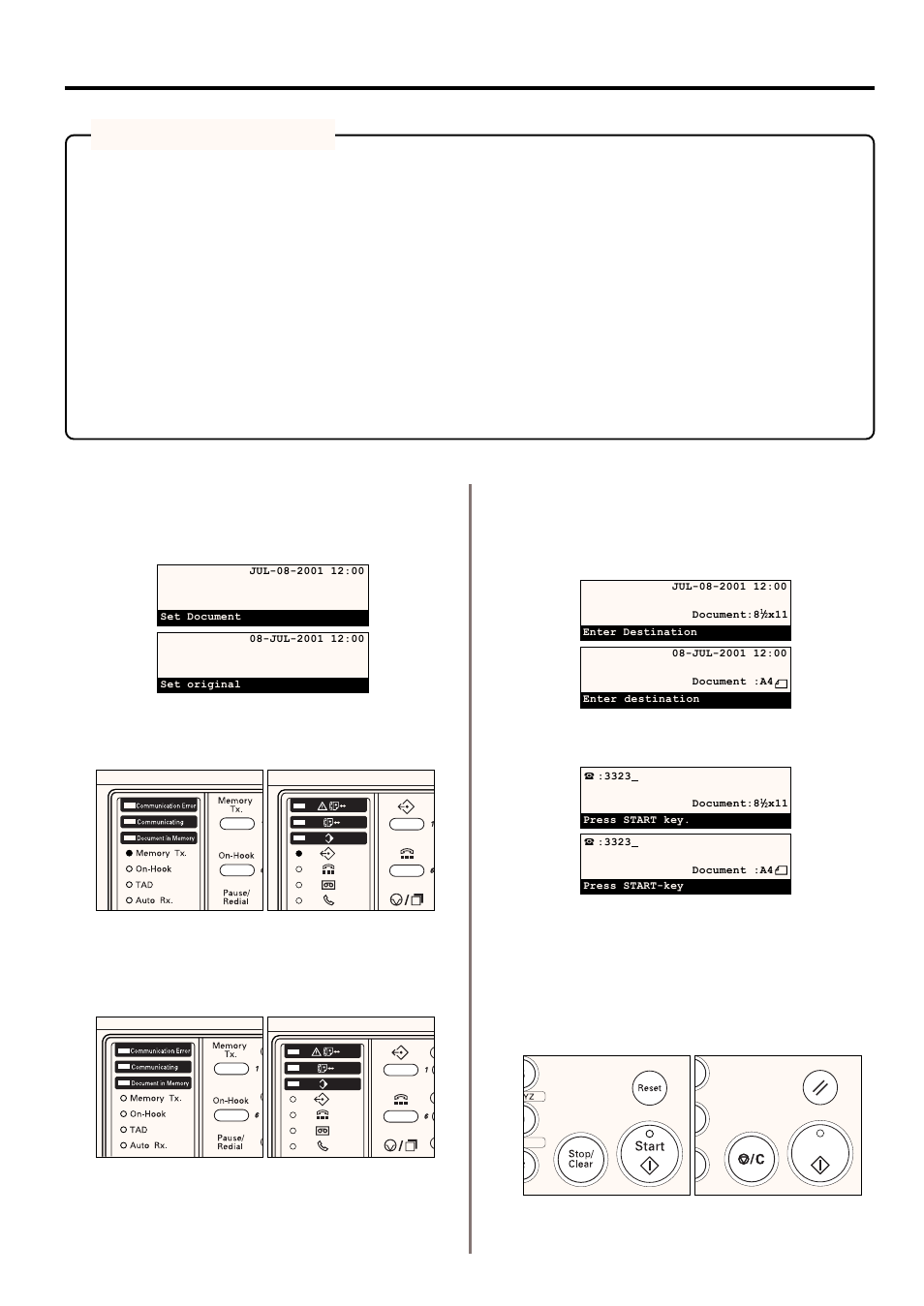Interrupt transmission | TA Triumph-Adler DC 2020 User Manual | Page 61 / 177