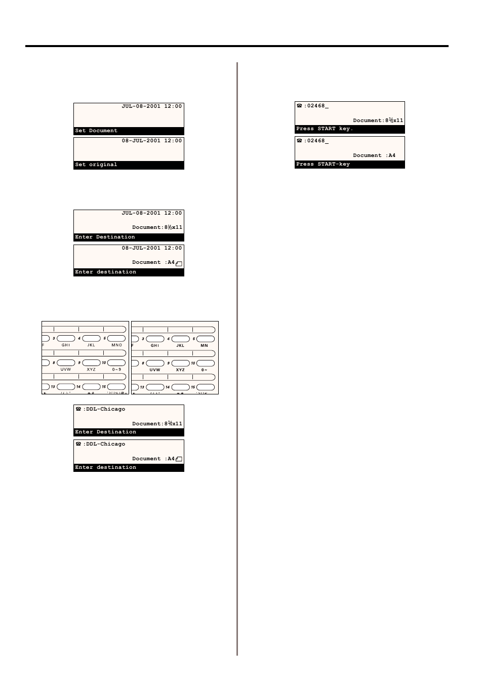 3) using a chain dial key | TA Triumph-Adler DC 2020 User Manual | Page 64 / 177