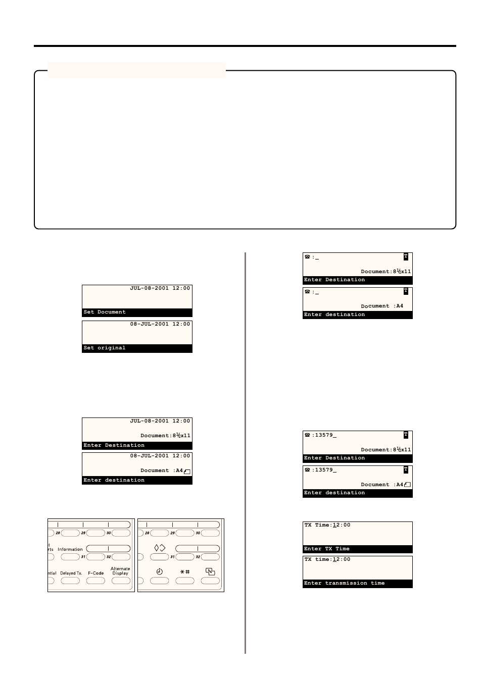 Communication using the timer | TA Triumph-Adler DC 2020 User Manual | Page 65 / 177