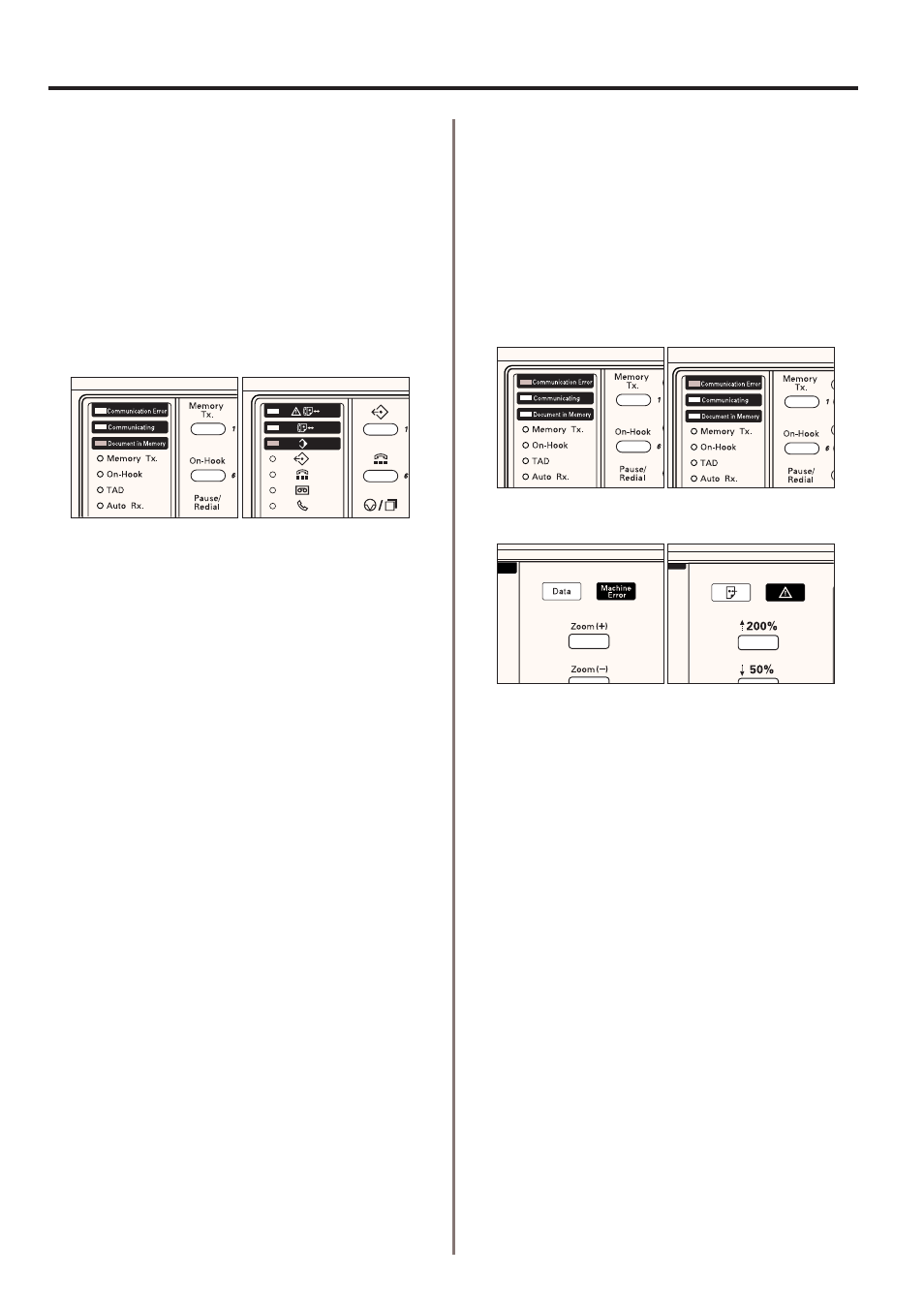 1) cautions before disconnecting the power, 2) if a power failure report is printed out, When an error occurs | TA Triumph-Adler DC 2020 User Manual | Page 76 / 177