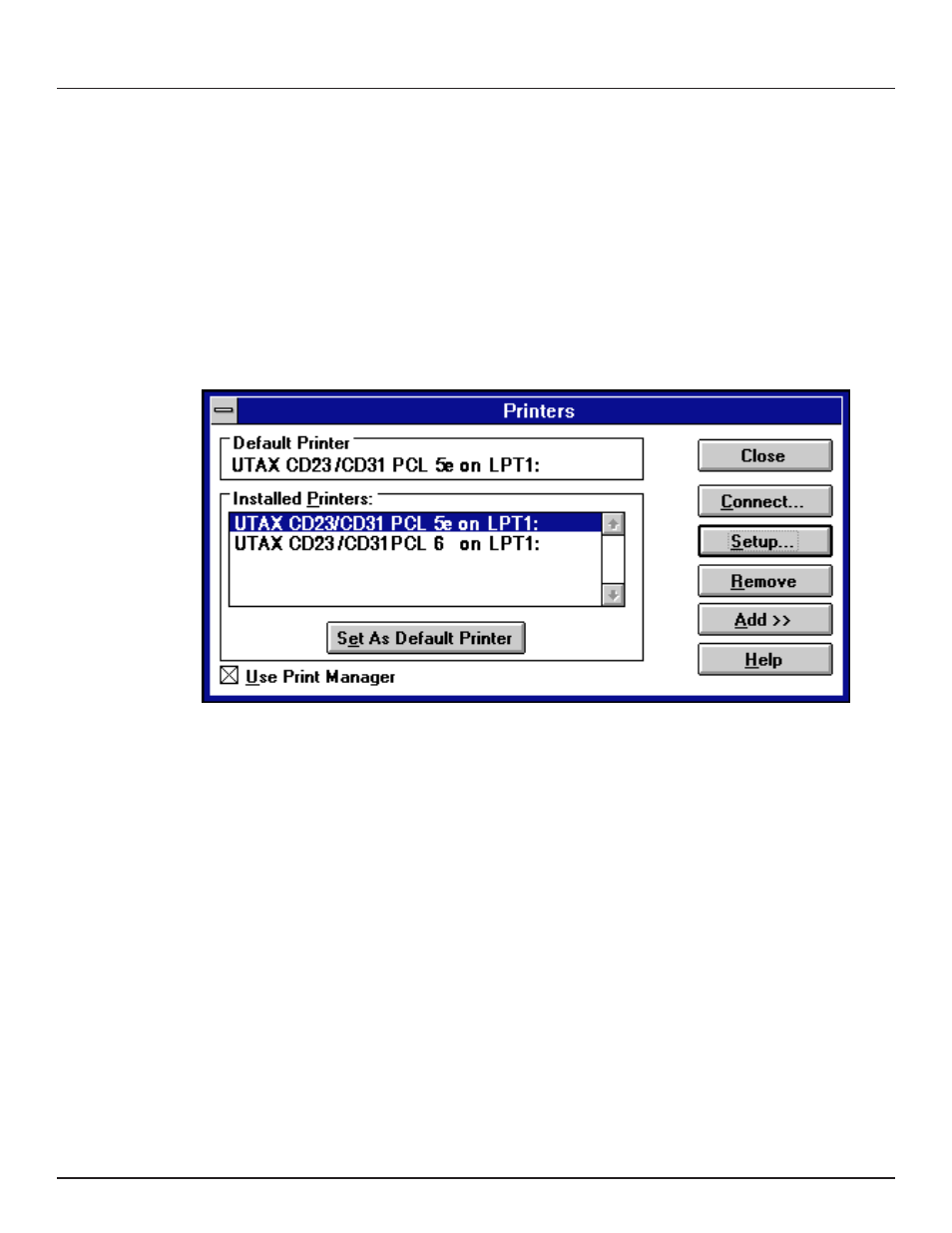 Printer drivers and status monitor for windows 3.1, 1 opening the properties dialog box, 2 properties dialog box | TA Triumph-Adler DC 2023 User Manual | Page 42 / 44