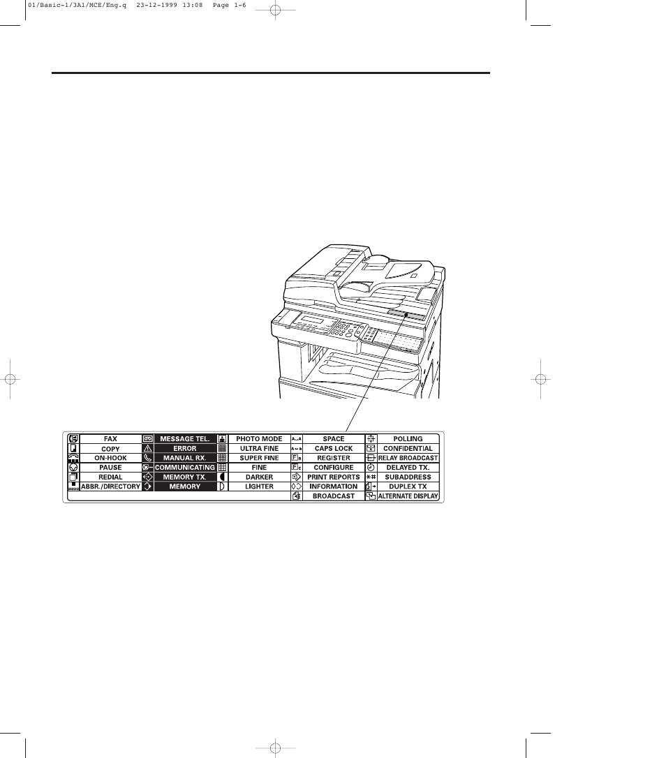 Preparations, 1) attaching the included seals, Preparations -6 | 1) attaching the included seals -6, 164 (1) attaching the included seals | TA Triumph-Adler DC 2023 User Manual | Page 14 / 167