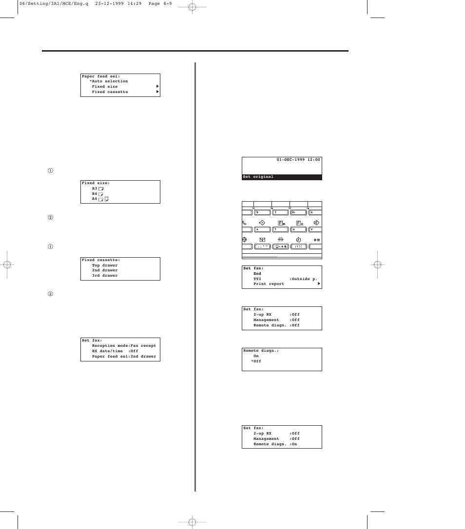 Turning remote diagnosis on/off, Turning remote diagnosis on/off -9 | TA Triumph-Adler DC 2023 User Manual | Page 145 / 167