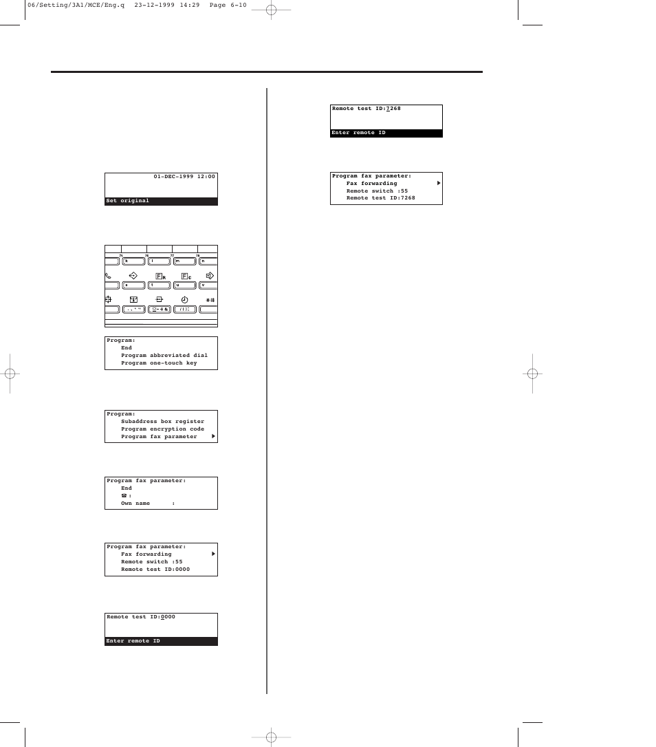 Registering the remote test id, Registering the remote test id -10 | TA Triumph-Adler DC 2023 User Manual | Page 146 / 167
