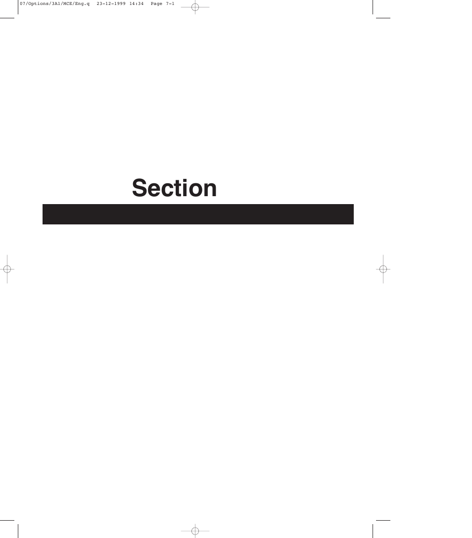 Section 7 optional equipment, Section, Optional equipment | TA Triumph-Adler DC 2023 User Manual | Page 149 / 167