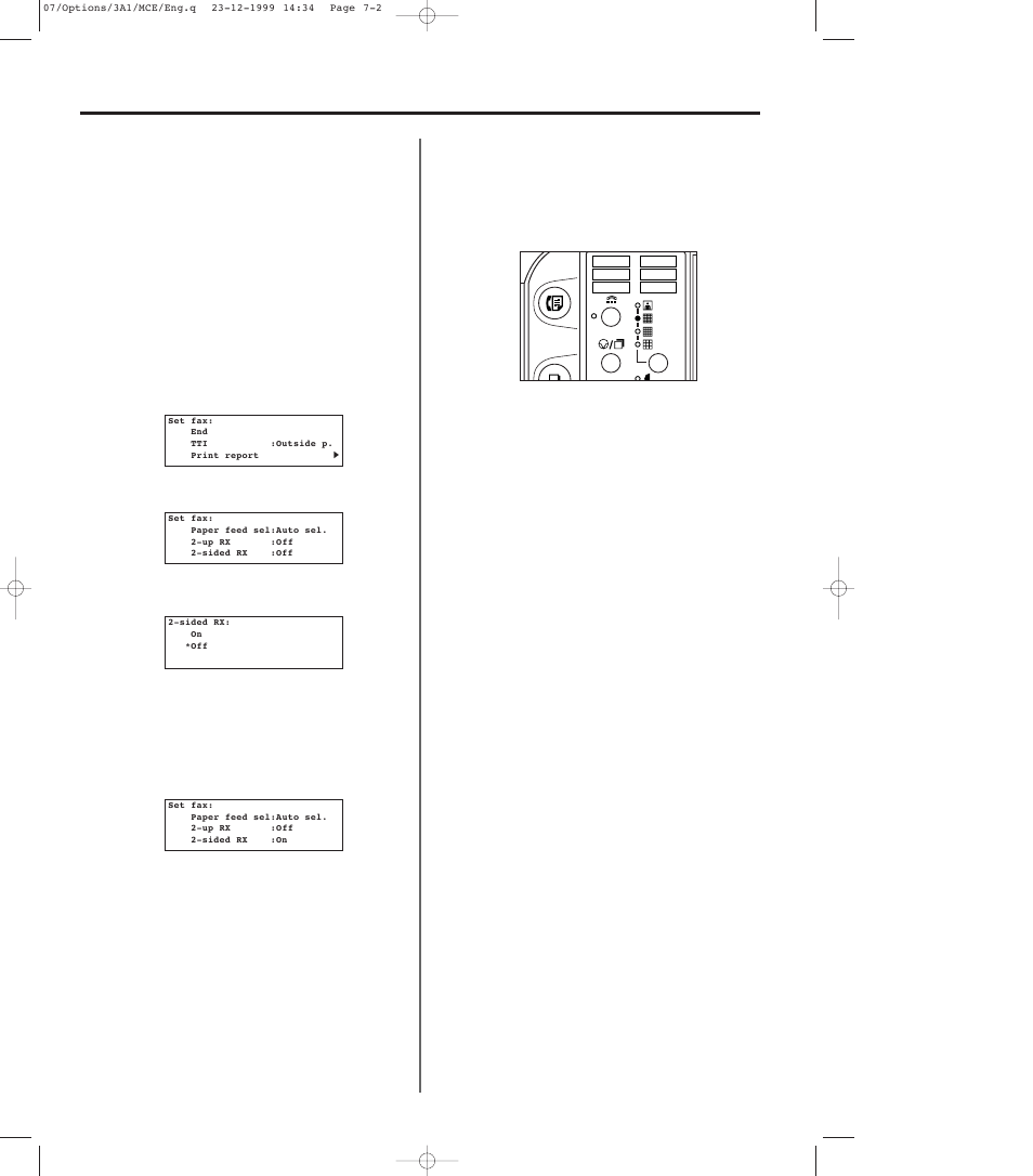 Duplex unit, Turning duplex reception on/off, Adding bitmap memory | Adding imaging memory, Duplex unit -2, Turning duplex reception on/off -2, Adding bitmap memory -2, Adding imaging memory -2 | TA Triumph-Adler DC 2023 User Manual | Page 150 / 167