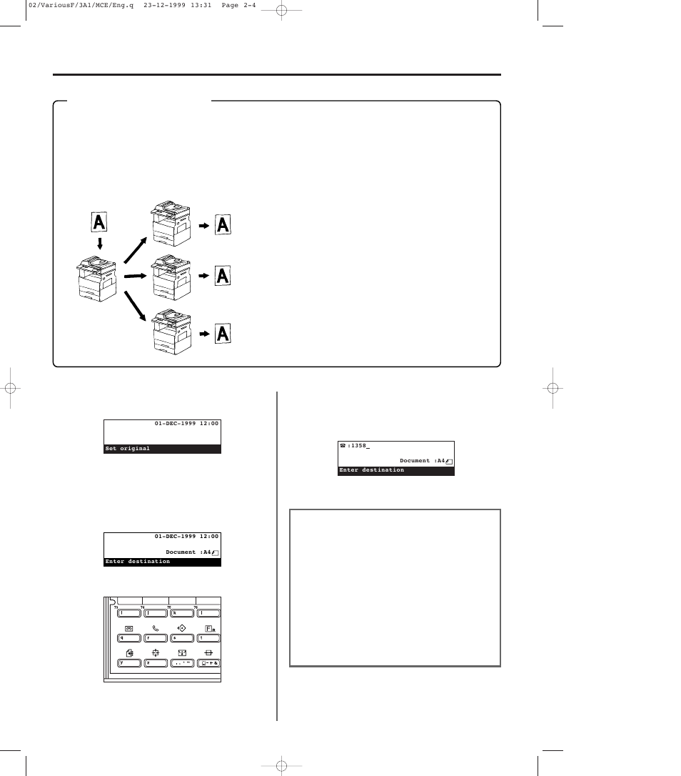 Broadcast transmission, Broadcast transmission -4 | TA Triumph-Adler DC 2023 User Manual | Page 52 / 167
