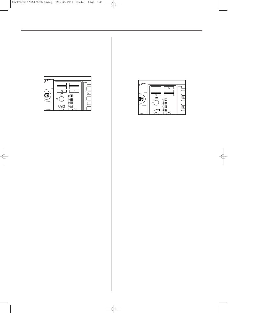When the memory indicator is lit, 1) cautions before disconnecting the power, 2) if a power failure report is printed out | When the memory indicator is lit... -2 | TA Triumph-Adler DC 2023 User Manual | Page 66 / 167