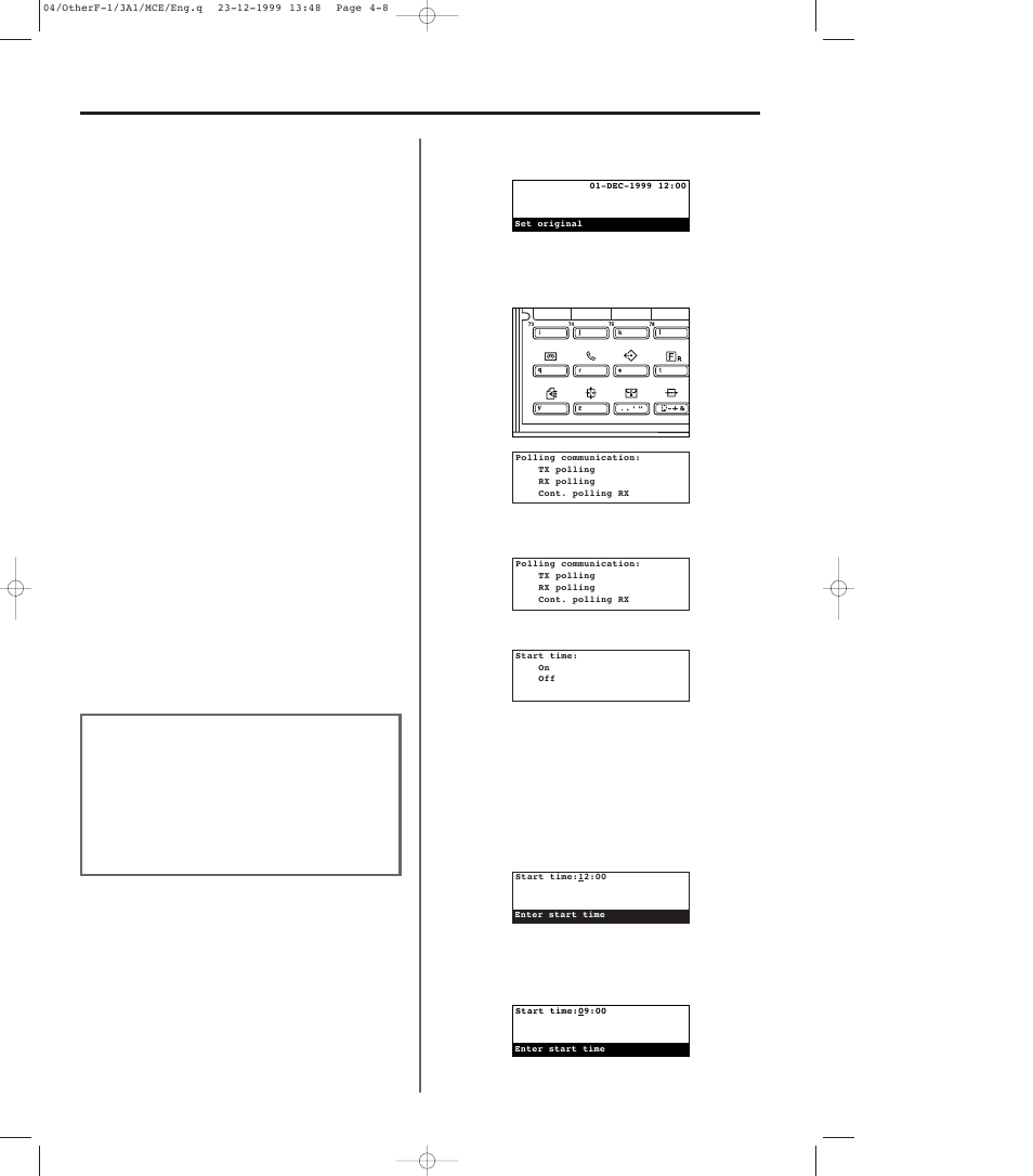 3) continuous polling reception, 3) continuous polling reception -8, 164 (3) continuous polling reception | TA Triumph-Adler DC 2023 User Manual | Page 80 / 167
