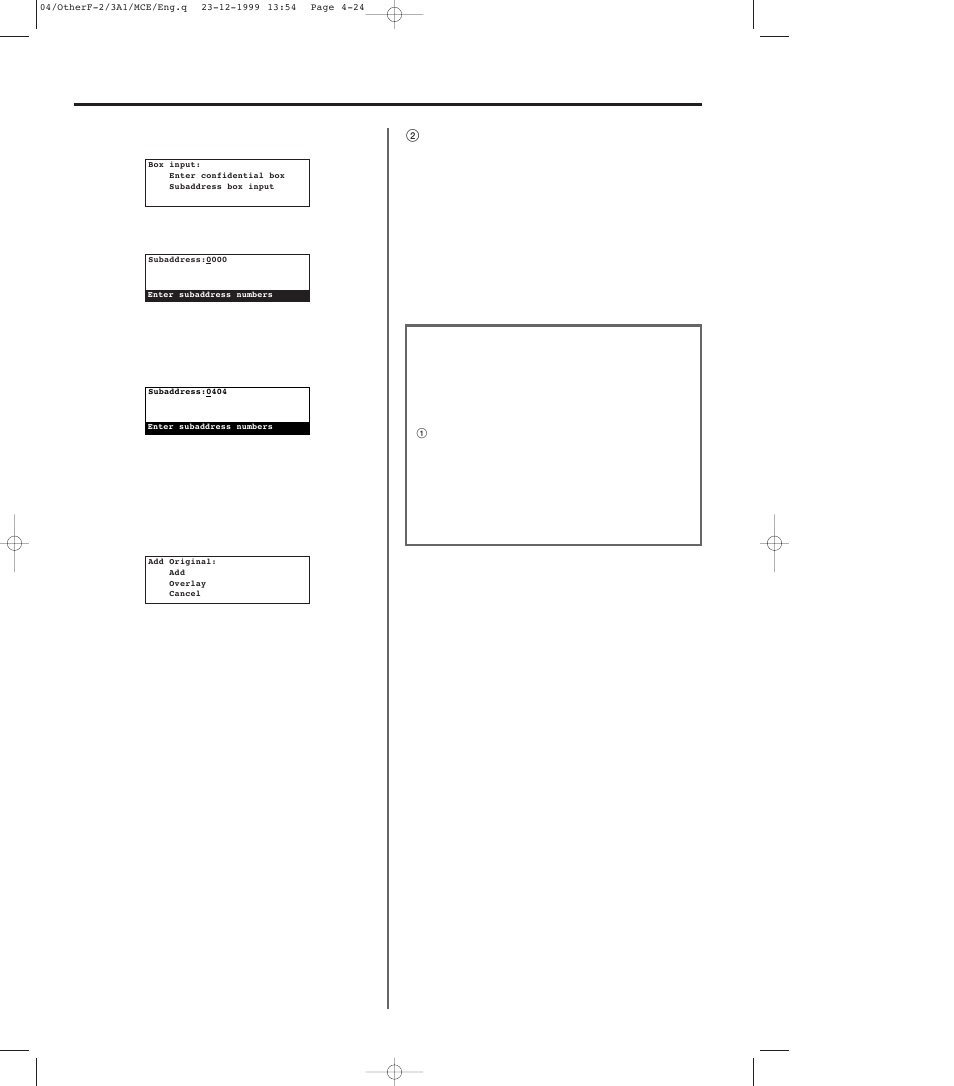2 f-code based bulletin board reception, F-code based bulletin board reception -24, 2f-code based bulletin board reception | TA Triumph-Adler DC 2023 User Manual | Page 96 / 167