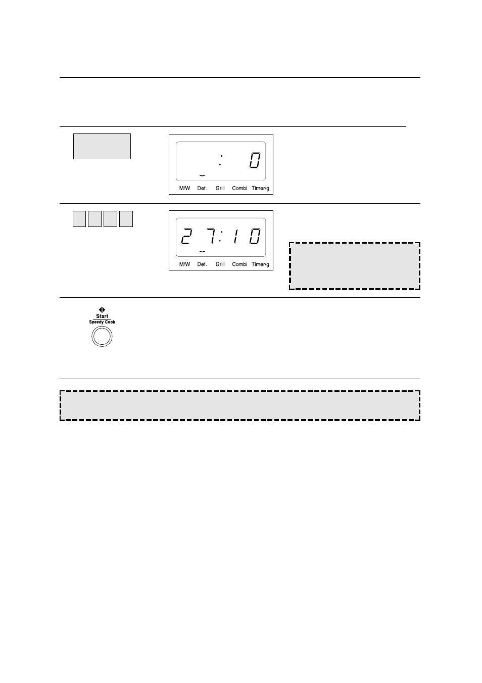 Time defrosting | Daewoo KQG-868G7S User Manual | Page 10 / 35