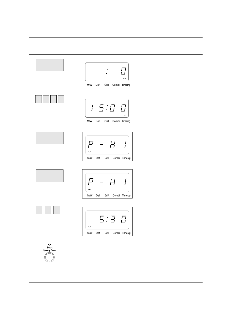 Timer setting for the delay start | Daewoo KQG-868G7S User Manual | Page 19 / 35