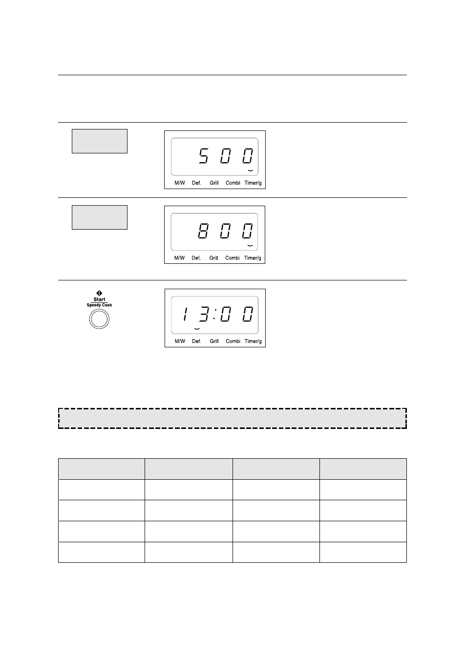 Weight defrosting | Daewoo KQG-868G7S User Manual | Page 9 / 35