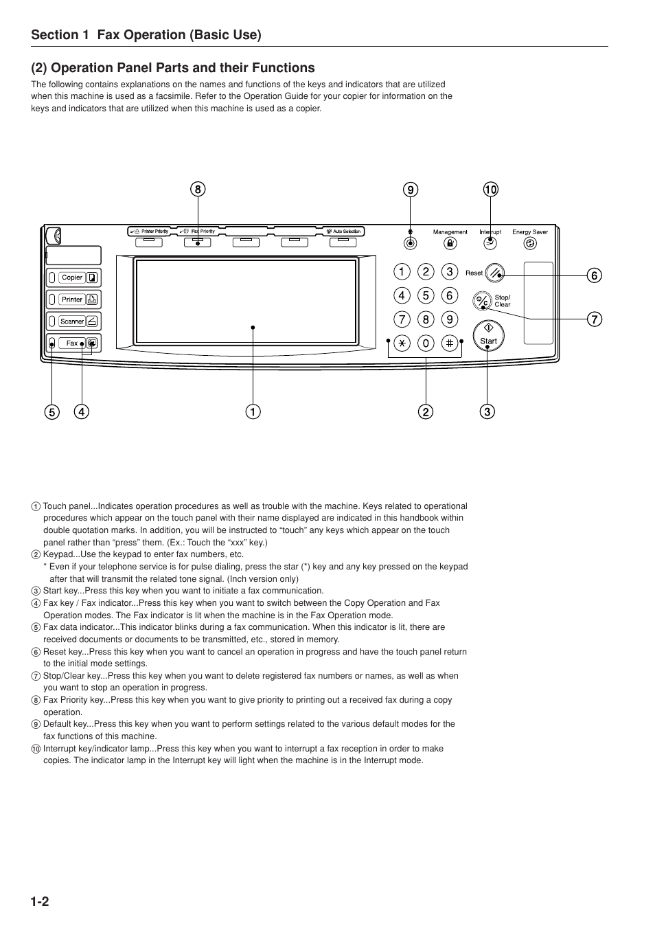 TA Triumph-Adler DC 2025 User Manual | Page 10 / 147