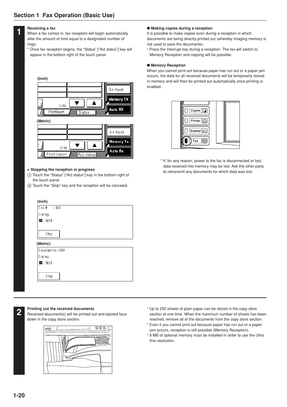 TA Triumph-Adler DC 2025 User Manual | Page 28 / 147