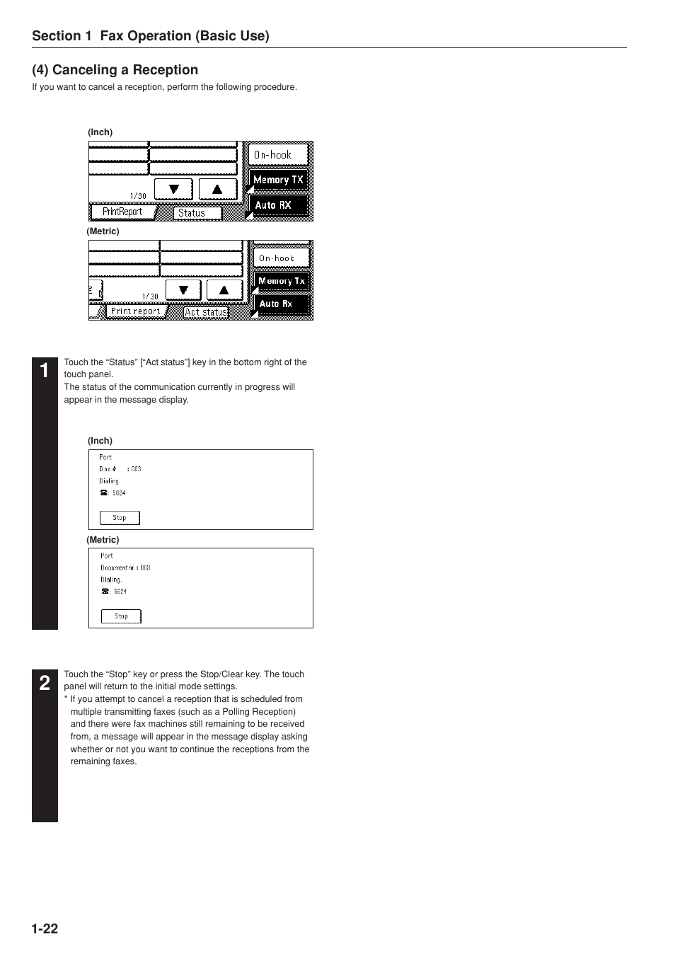 TA Triumph-Adler DC 2025 User Manual | Page 30 / 147