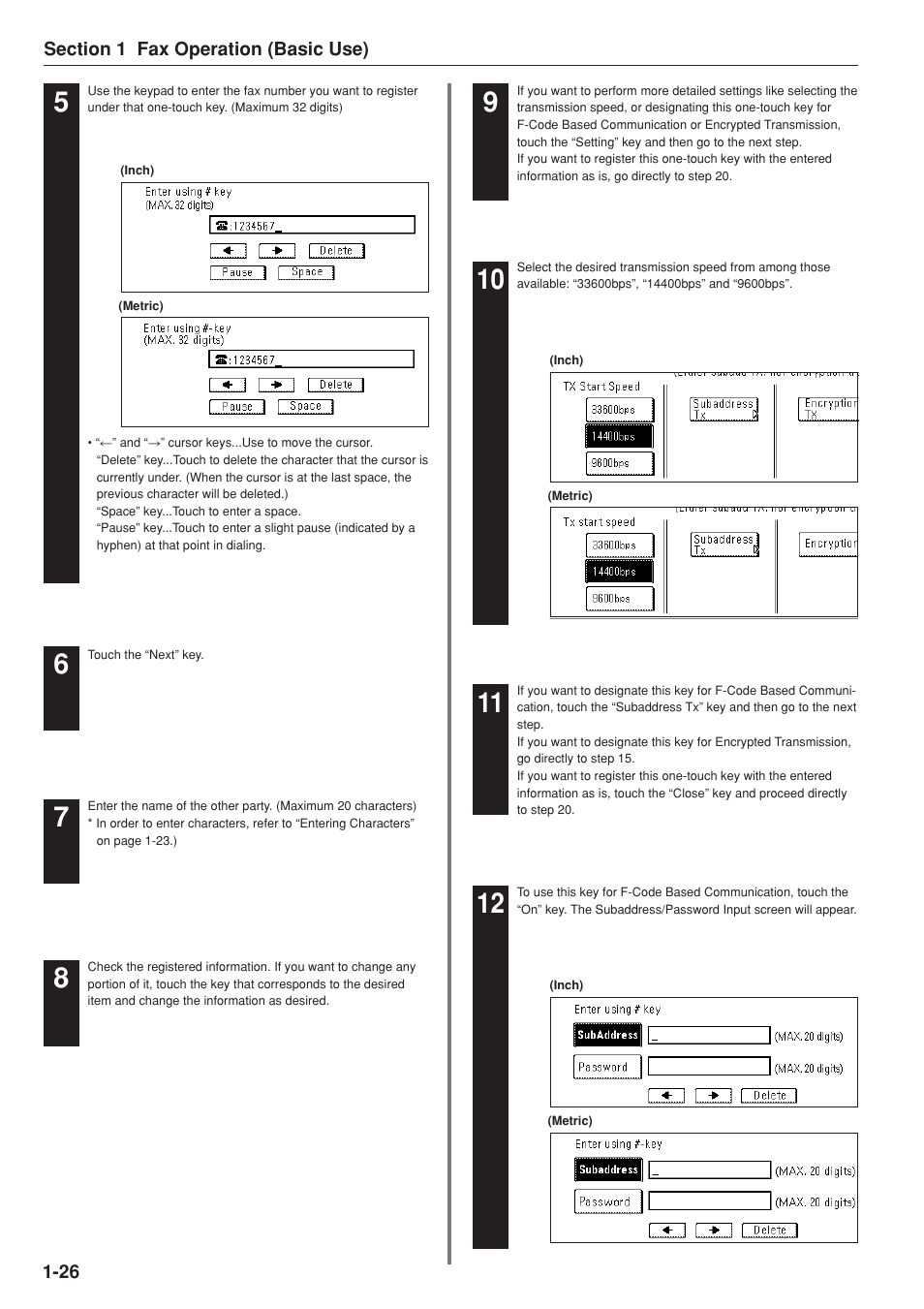 TA Triumph-Adler DC 2025 User Manual | Page 34 / 147