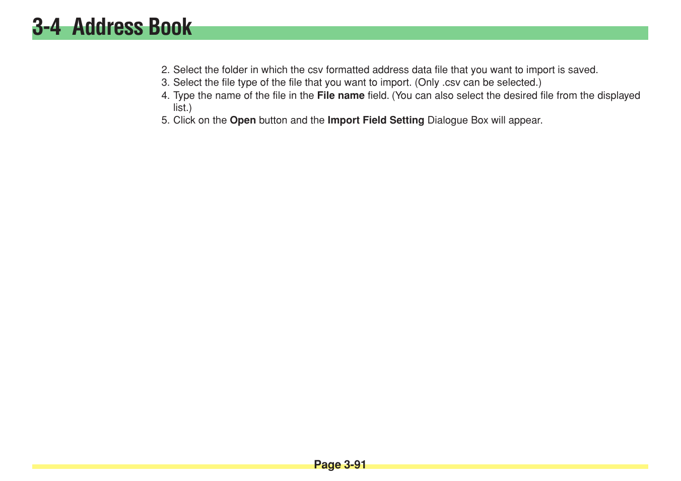 4 address book | TA Triumph-Adler DC 2025 User Manual | Page 164 / 182