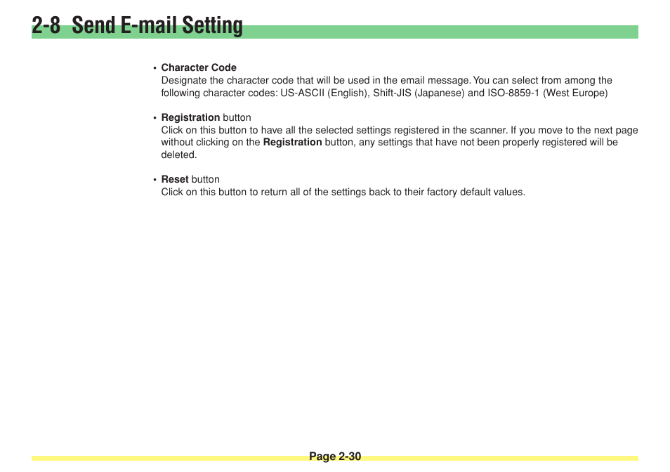 8 send e-mail setting | TA Triumph-Adler DC 2025 User Manual | Page 66 / 182