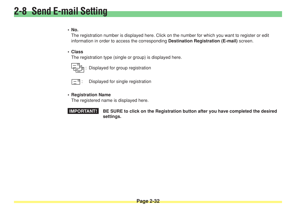 8 send e-mail setting | TA Triumph-Adler DC 2025 User Manual | Page 68 / 182