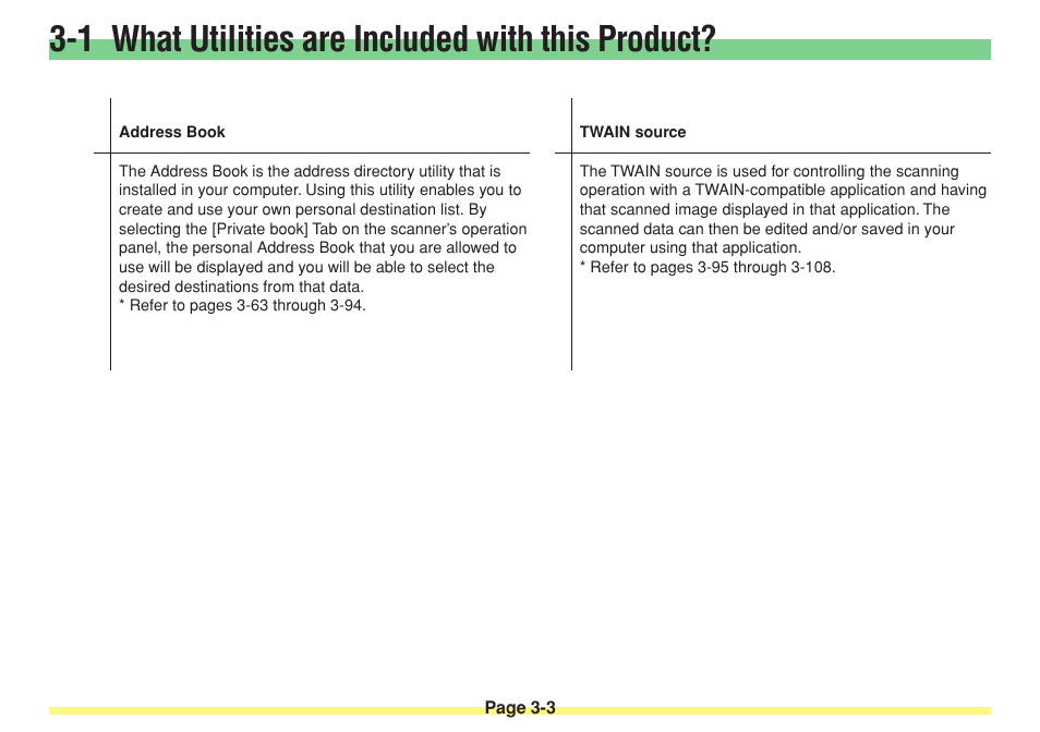 1 what utilities are included with this product | TA Triumph-Adler DC 2025 User Manual | Page 76 / 182