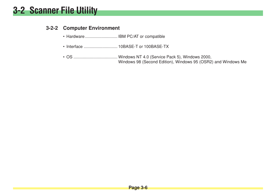 2-2 computer environment, Computer environment -6, 2 scanner file utility | TA Triumph-Adler DC 2025 User Manual | Page 79 / 182