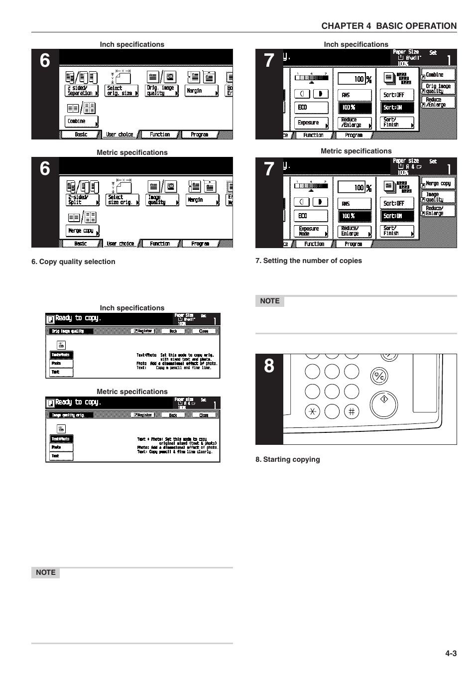 TA Triumph-Adler DC 2025 User Manual | Page 27 / 139