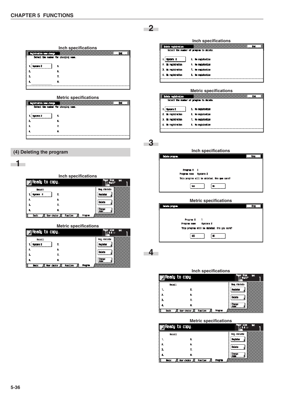 TA Triumph-Adler DC 2025 User Manual | Page 68 / 139
