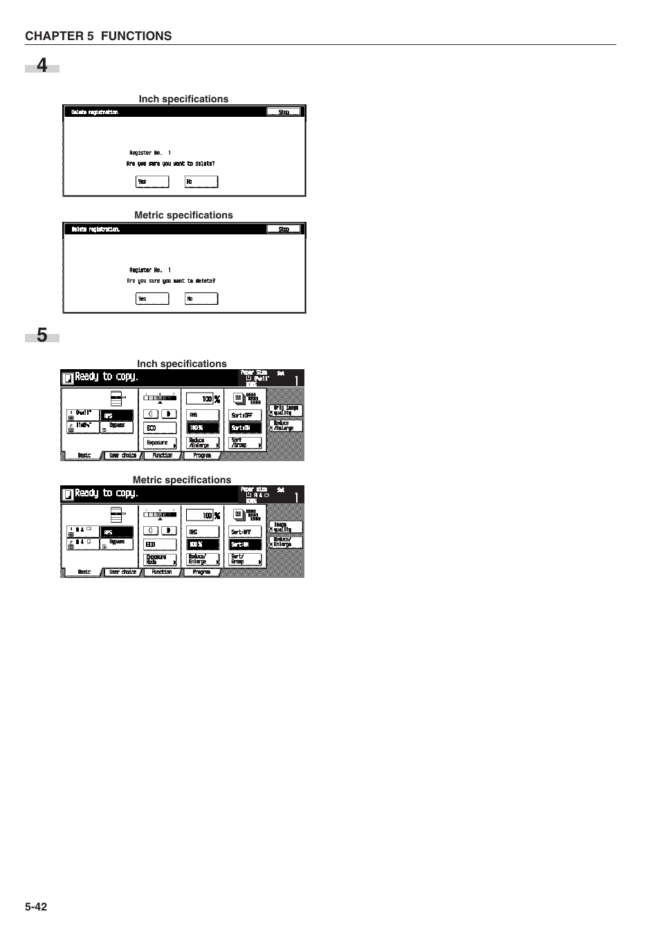 TA Triumph-Adler DC 2025 User Manual | Page 74 / 139