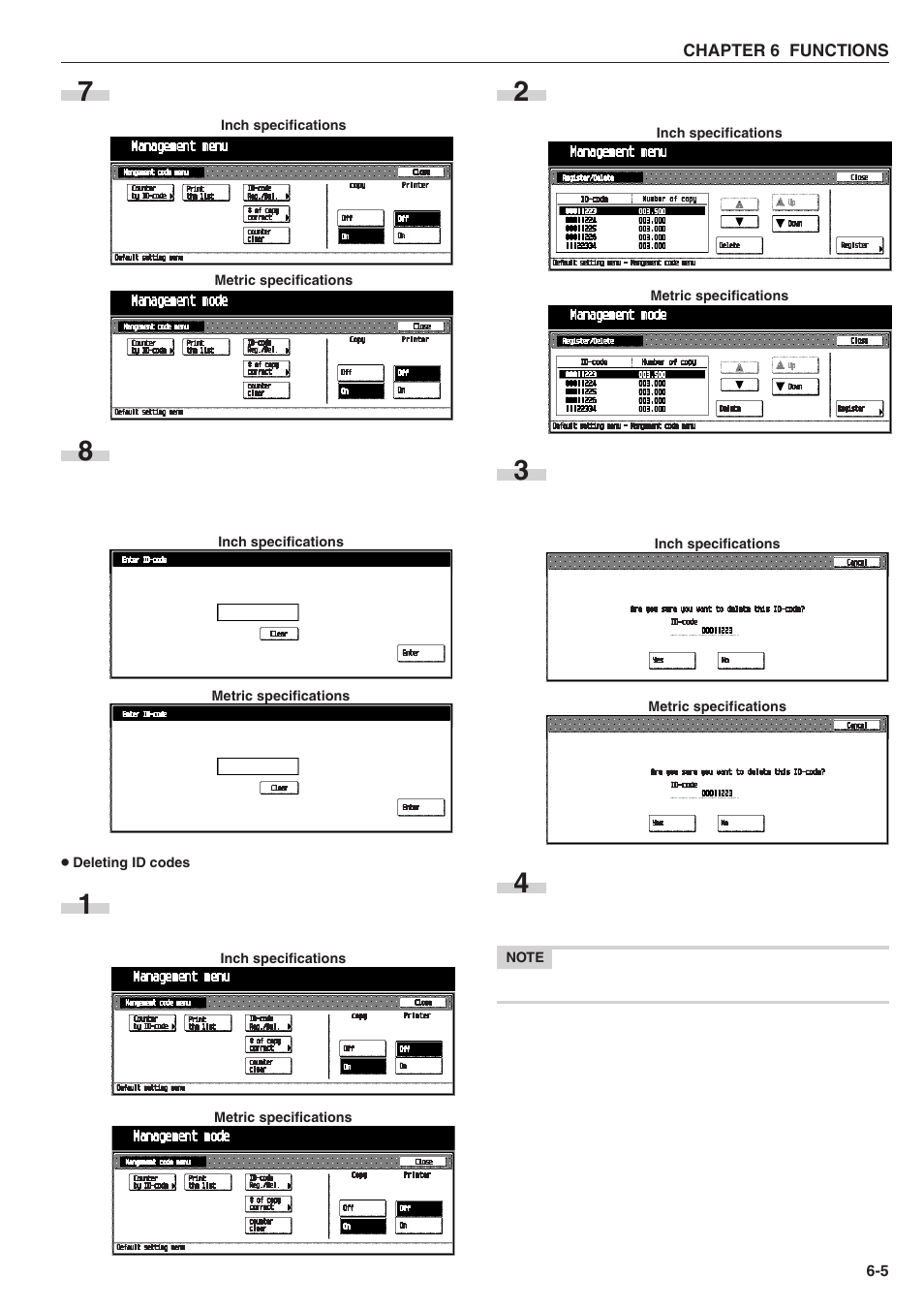 TA Triumph-Adler DC 2025 User Manual | Page 79 / 139