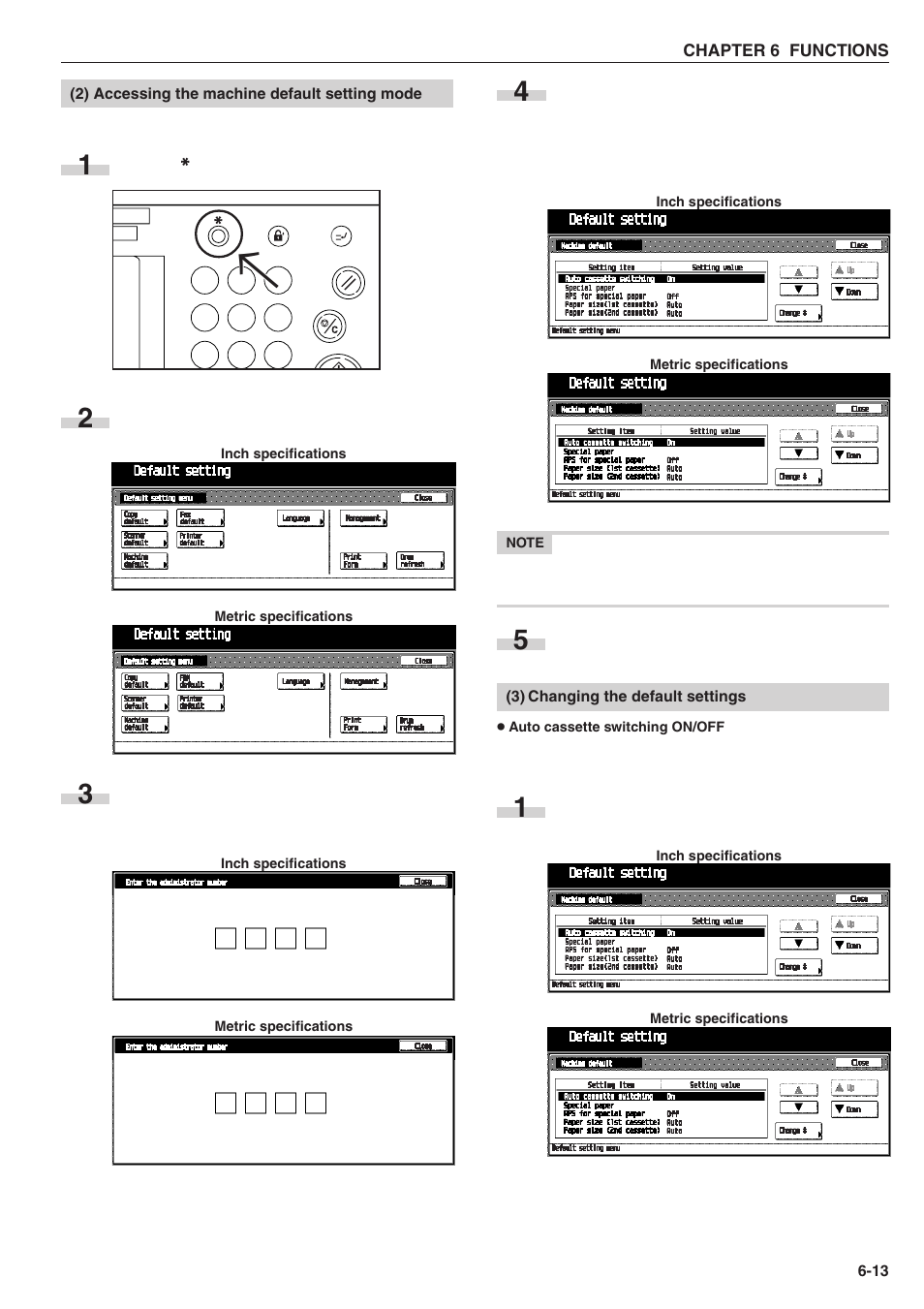 TA Triumph-Adler DC 2025 User Manual | Page 87 / 139