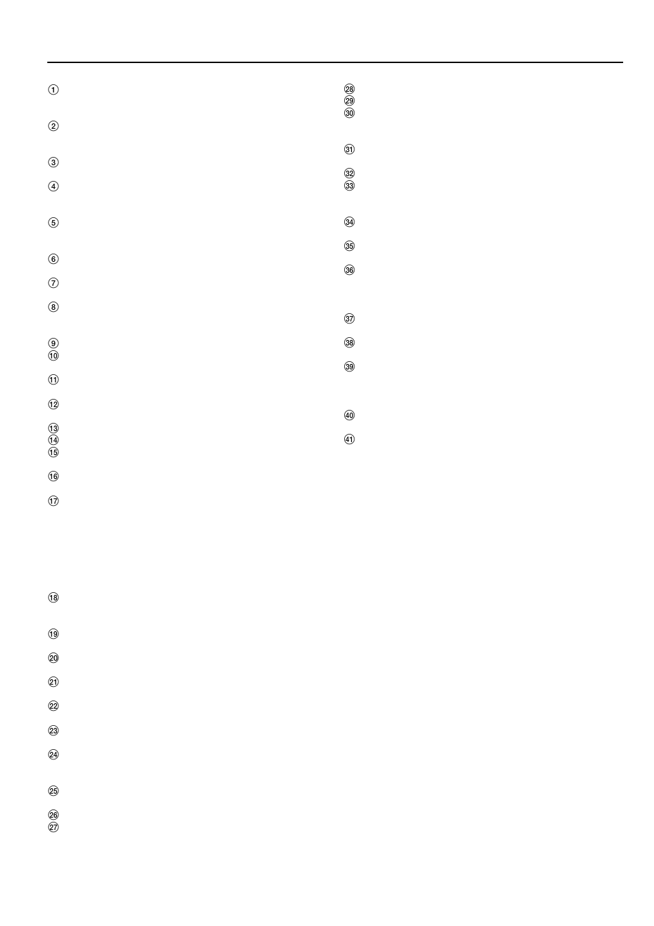 1) main body, Names of parts | TA Triumph-Adler DC 2042 User Manual | Page 12 / 109