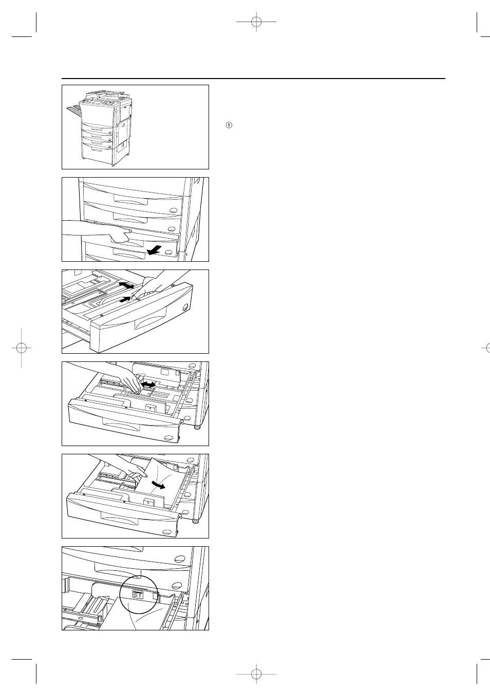 Preparations, 1) how to load paper, 1 loading paper into the drawers | TA Triumph-Adler DC 2042 User Manual | Page 15 / 109